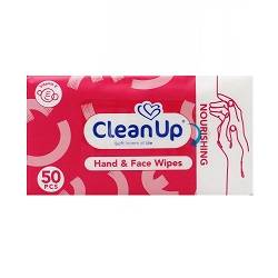 کلین آپ دستمال مرطوب آنتی باکتری 50عدد